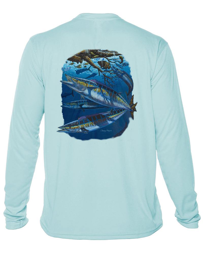 Youth Performance Shirt – "Wahoo Whip" by Carey Chen