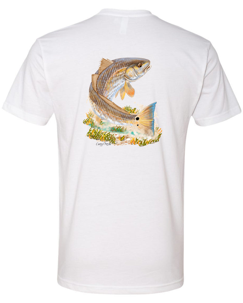 Short Sleeve Unisex T-Shirt – 'Red 83' Original Art by Carey Chen