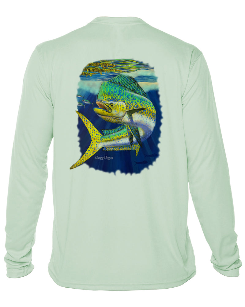 Men's 'Mahi Ambush' Long Sleeve Dri-Fit Shirt