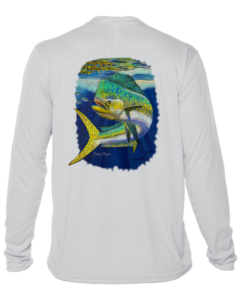 Youth Performance Shirt – "Mahi Ambush" by Carey Chen