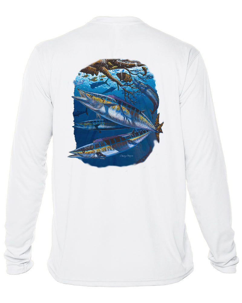 Youth Performance Shirt – "Wahoo Whip" by Carey Chen