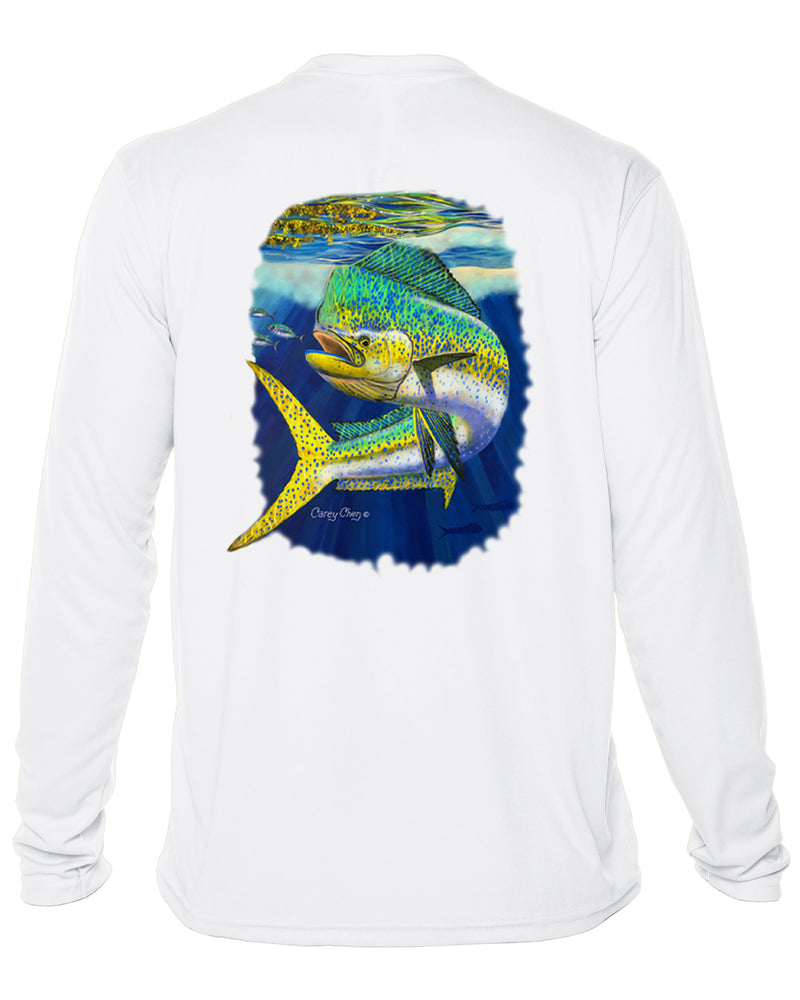 Youth Performance Shirt – "Mahi Ambush" by Carey Chen
