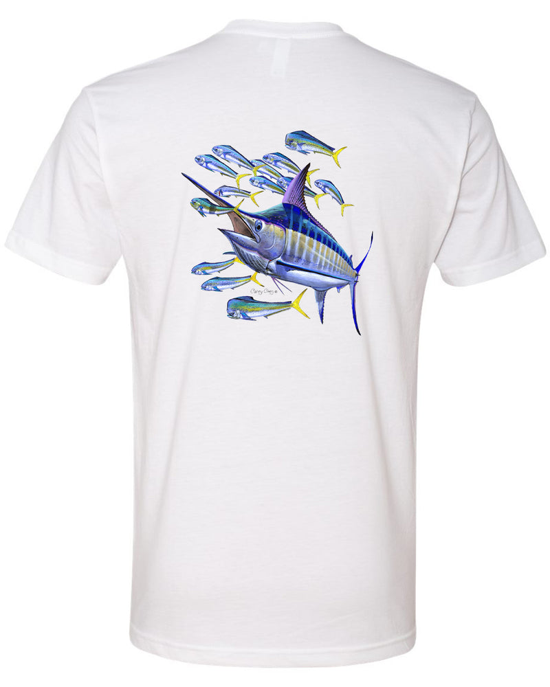 Short Sleeve Unisex T-Shirt – 'Marlin Move' Original Art by Carey Chen