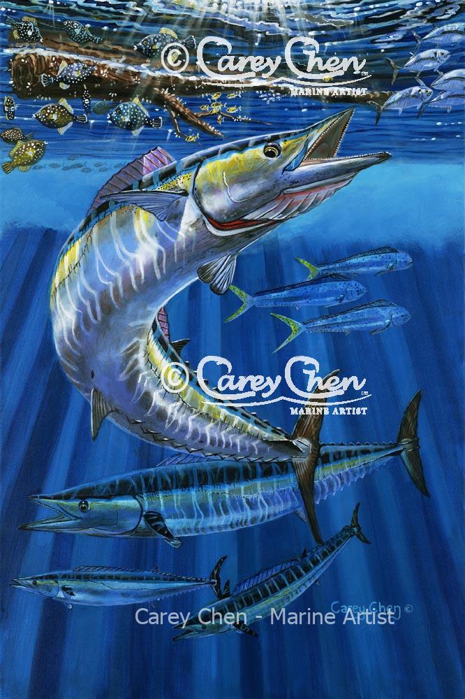 Wahoo Haven (Framed)