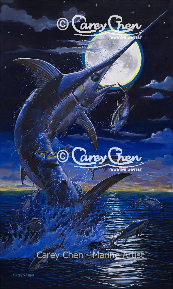 Moon Doggie (Framed)