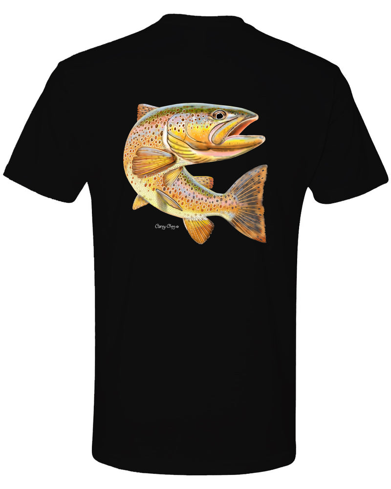 Short Sleeve Unisex T-Shirt – 'Red 84' Original Art by Carey Chen