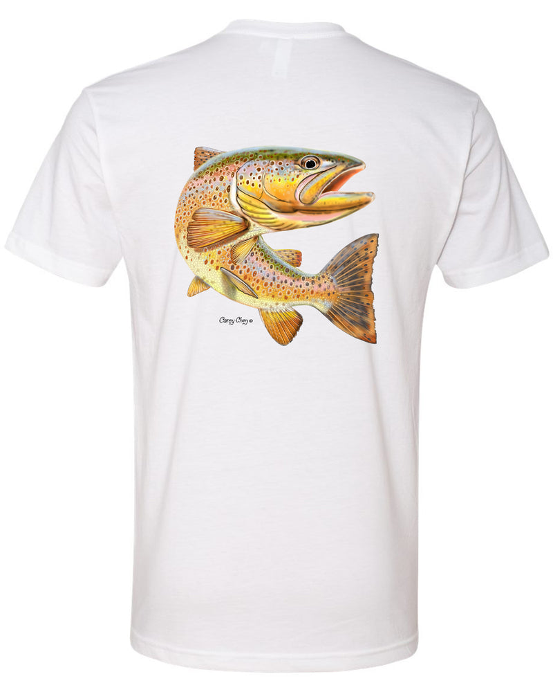 Short Sleeve Unisex T-Shirt – 'Red 84' Original Art by Carey Chen