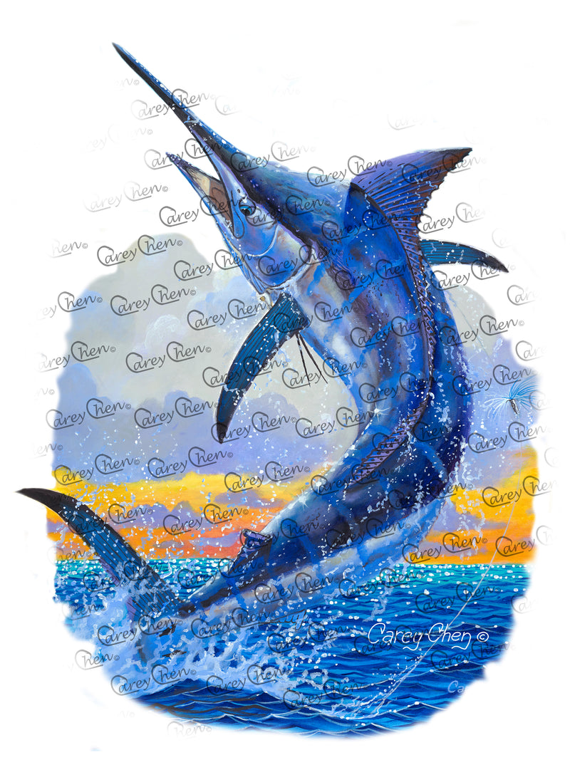 Youth 'Sunset Hookup' Sleeve Dri-Fit Shirt