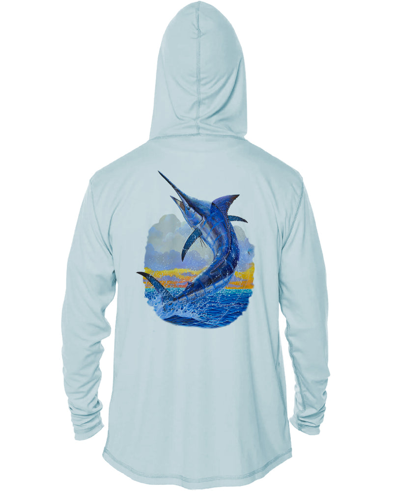 Hooded Dri Fit Shirt •Sunset Hookup