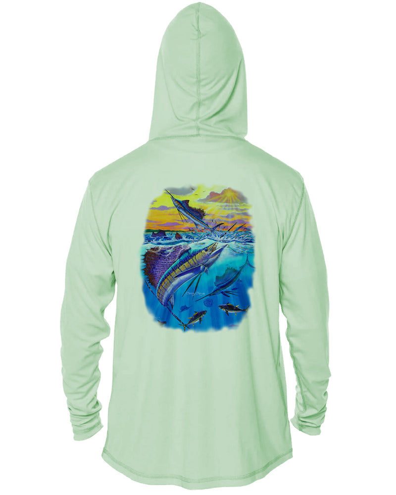 Hooded Dri Fit Shirt • Offshore Glory