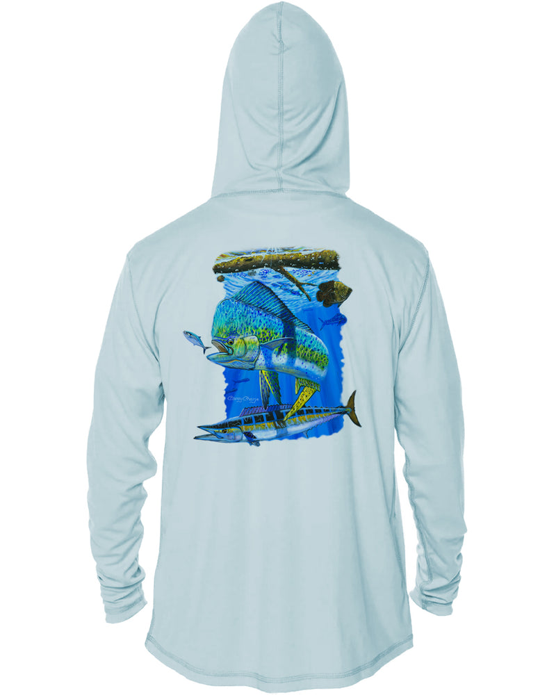 Hooded Dri Fit Shirt • Mangrove Mahi
