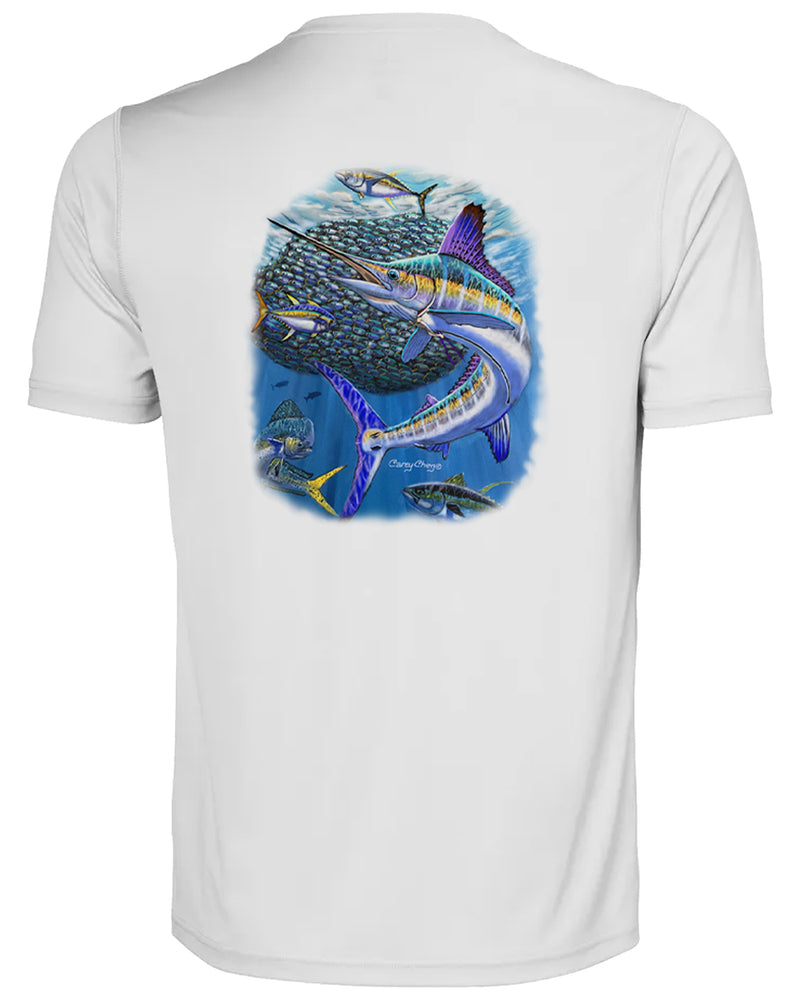 Men's Bait Ball Frenzy Short Sleeve Dri-Fit Shirt