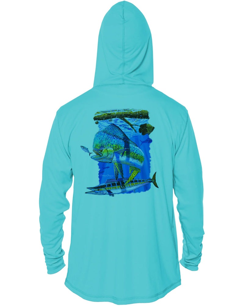 Hooded Dri Fit Shirt • Mangrove Mahi