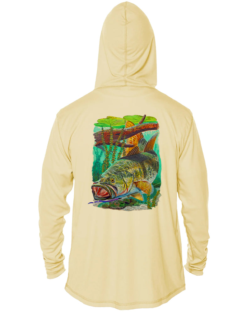 Hooded Dri Fit Shirt • Bass