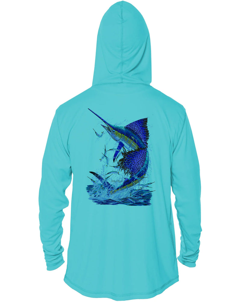 Hooded Dri Fit Shirt • Sailfish Splash