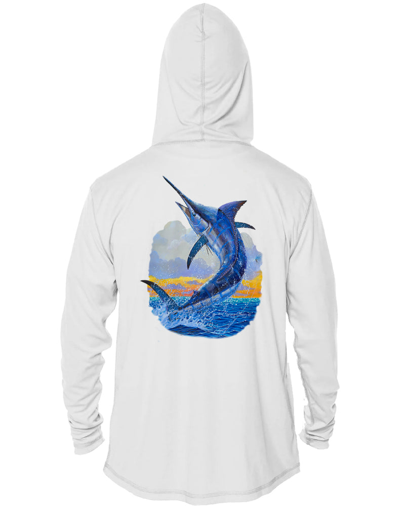 Hooded Dri Fit Shirt •Sunset Hookup