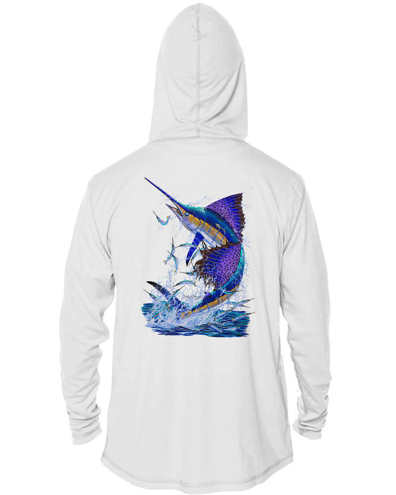 Hooded Dri Fit Shirt • Sailfish Splash