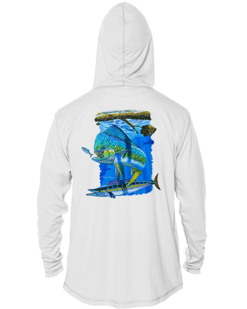 Hooded Dri Fit Shirt • Mangrove Mahi