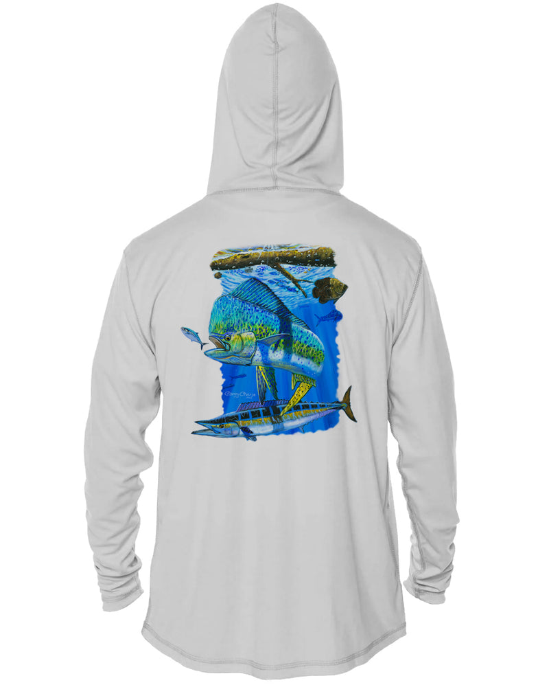 Hooded Dri Fit Shirt • Mangrove Mahi