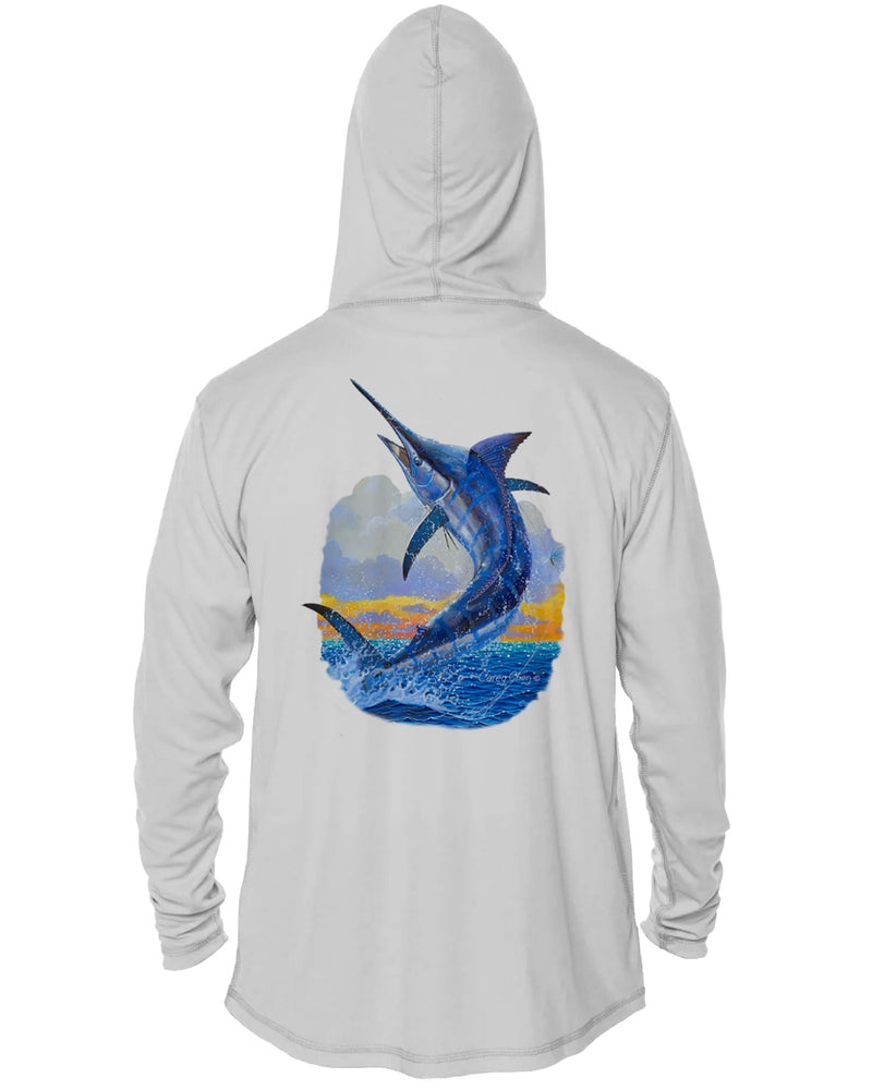 Hooded Dri Fit Shirt •Sunset Hookup