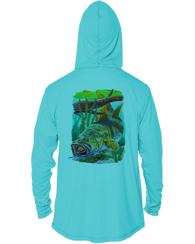 Hooded Dri Fit Shirt • Bass
