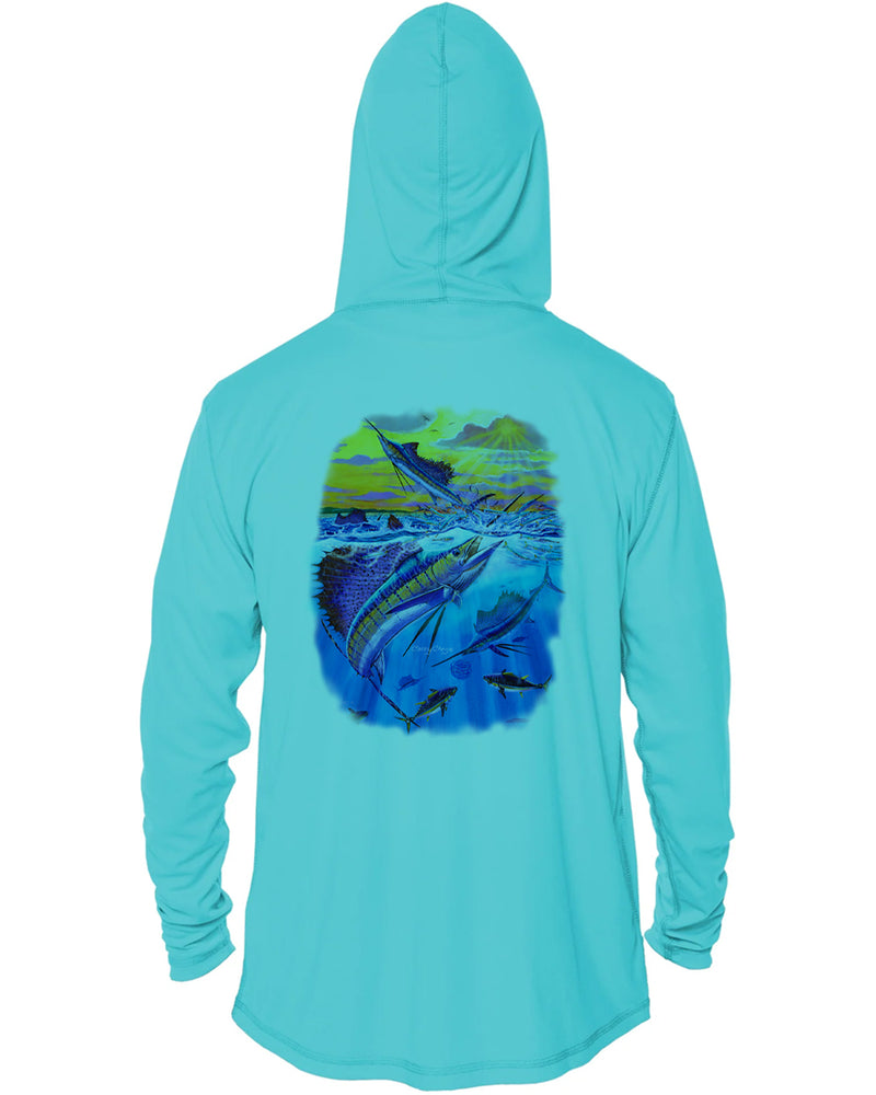 Hooded Dri Fit Shirt • Offshore Glory