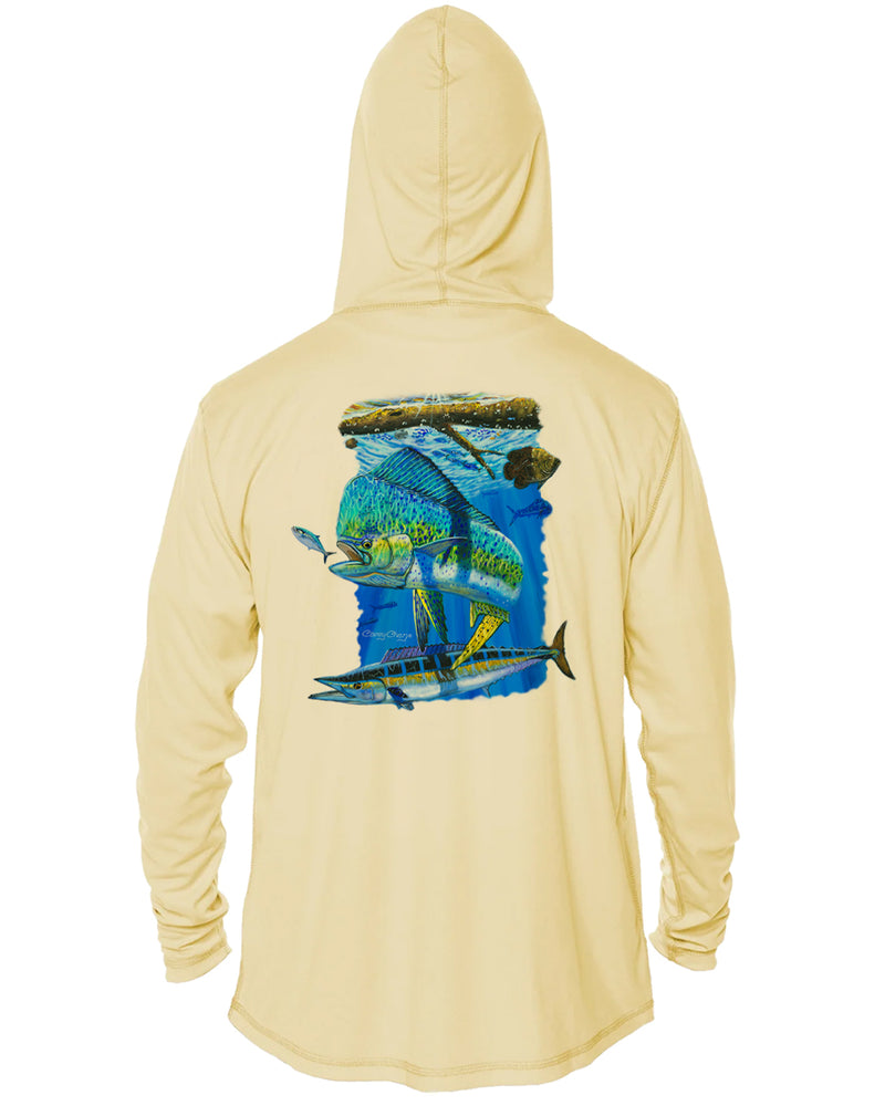 Hooded Dri Fit Shirt • Mangrove Mahi