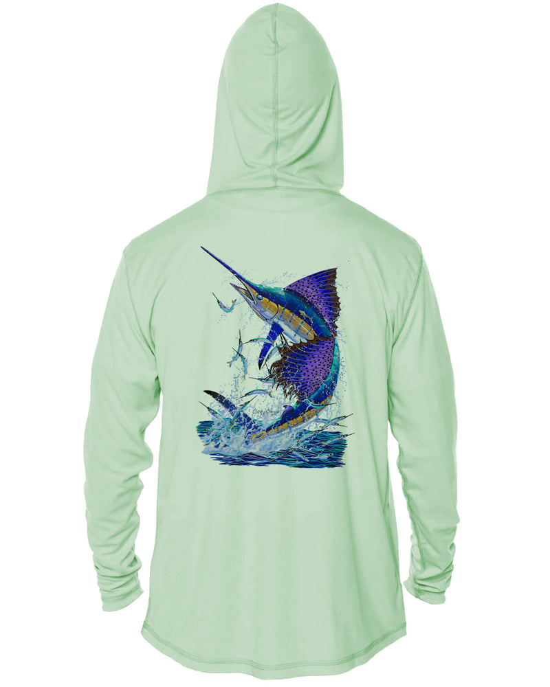 Hooded Dri Fit Shirt • Sailfish Splash