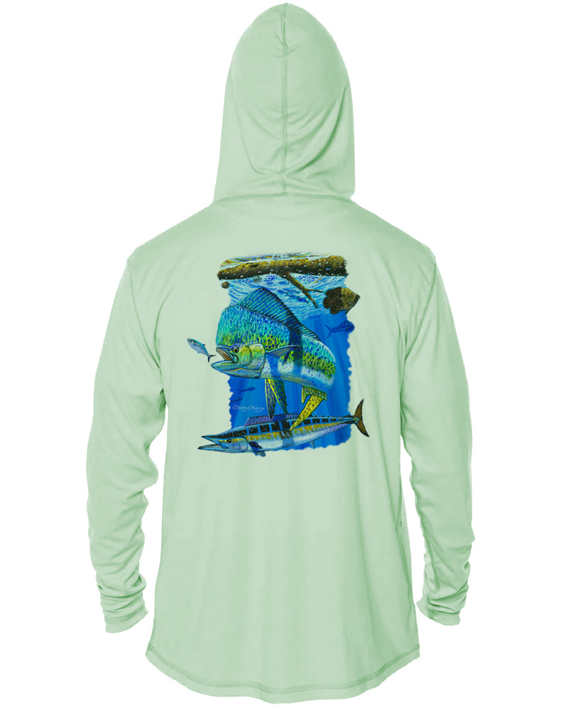 Hooded Dri Fit Shirt • Mangrove Mahi