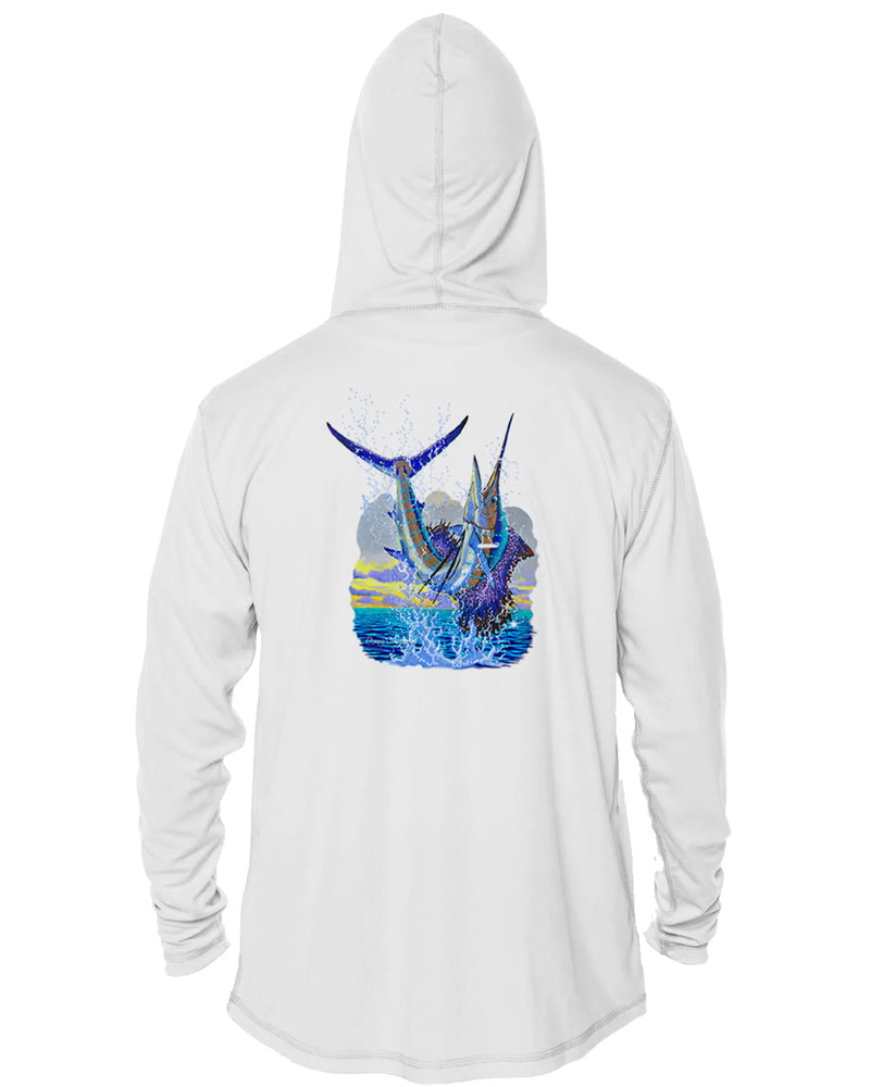 Hooded Dri Fit Shirt • Sailfish Leap