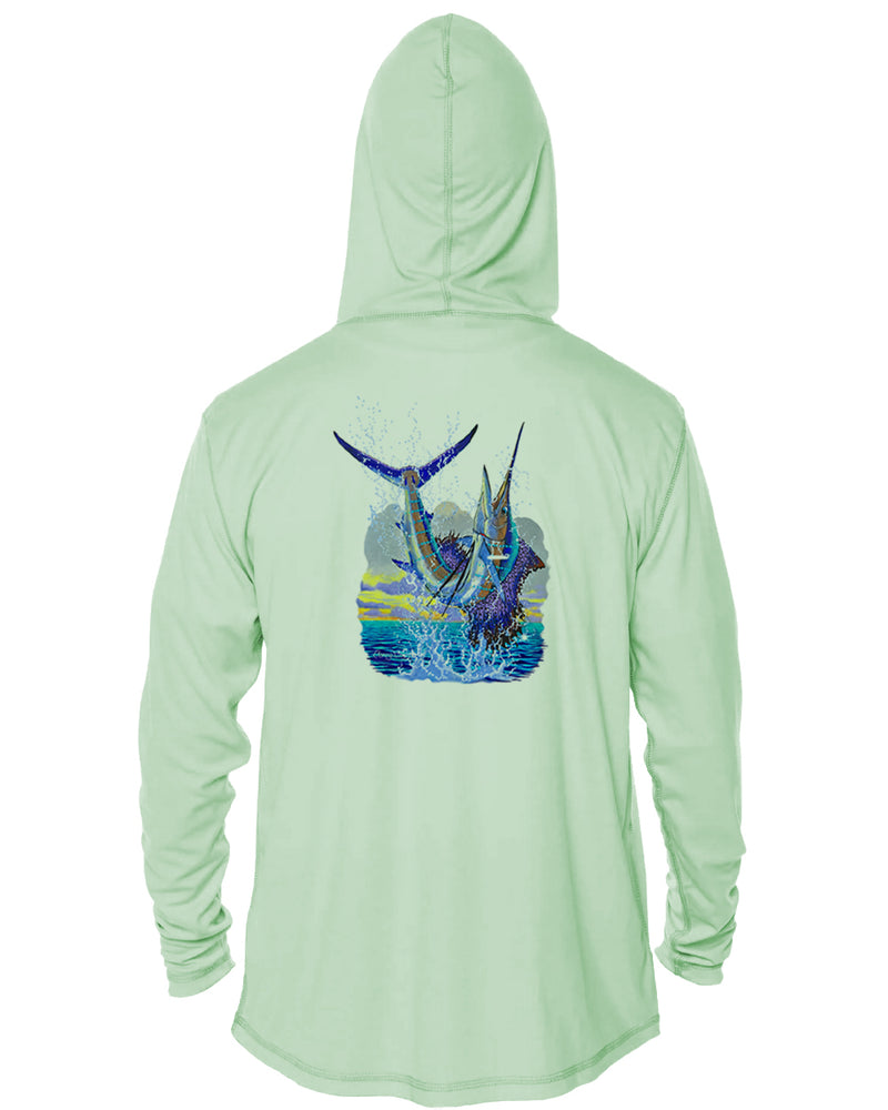 Hooded Dri Fit Shirt • Sailfish Leap