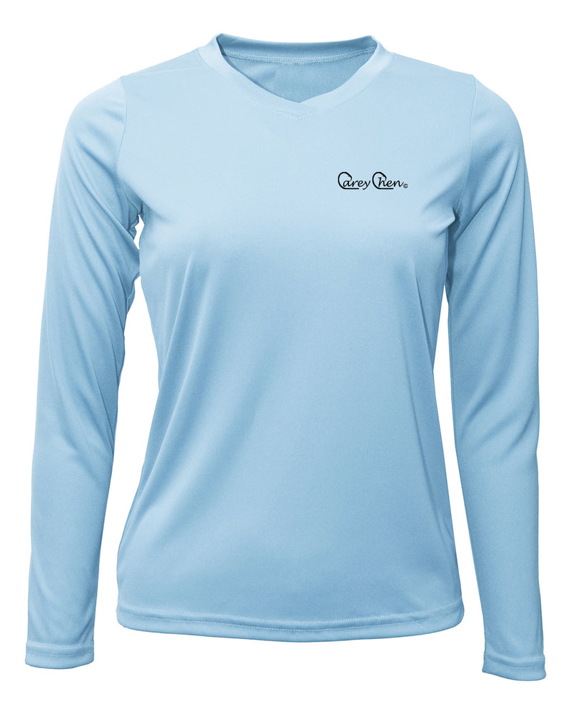 Women's Long Sleeve V-Neck Shirt - Bass