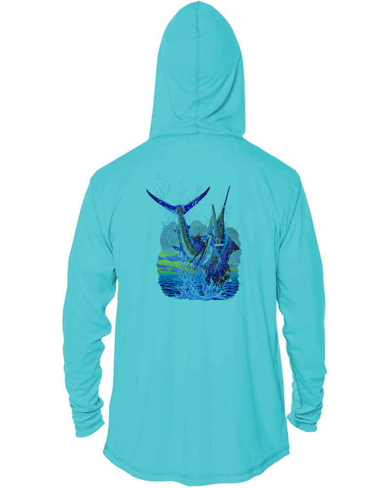 Hooded Dri Fit Shirt • Sailfish Leap