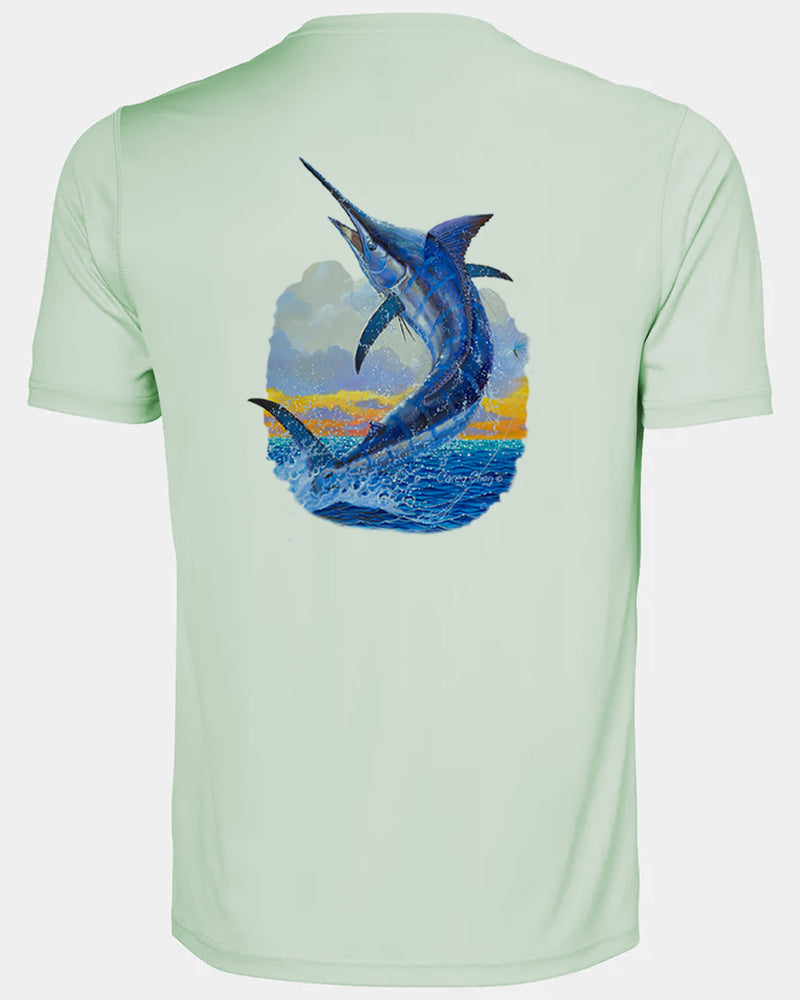 Men's Sunset Hookup Short Sleeve Dri Fit Shirt