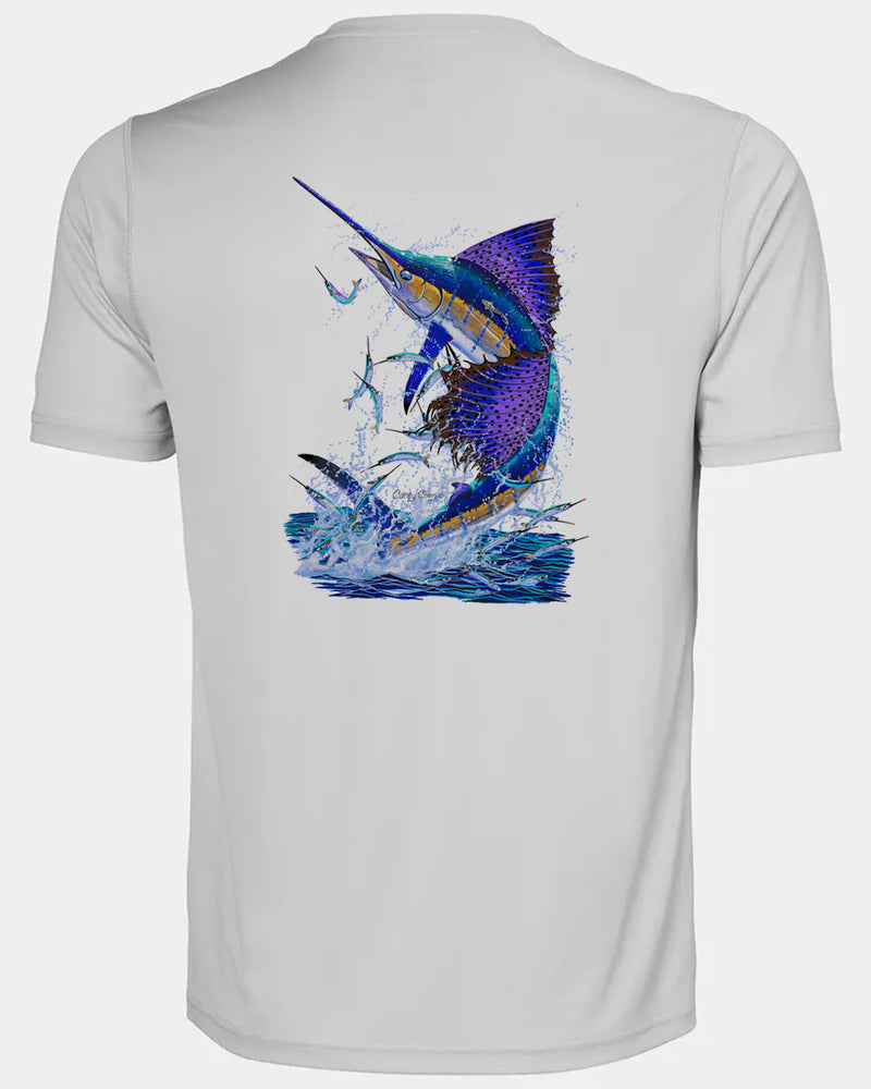 Men's Sailfish Splash Short Sleeve Dri Fit Shirt