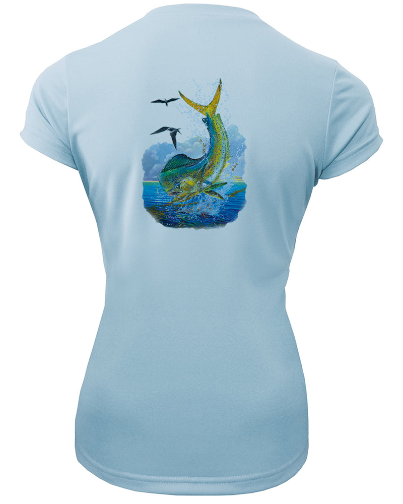 Women's Short Sleeve 'Tightliner' V-Neck Shirt