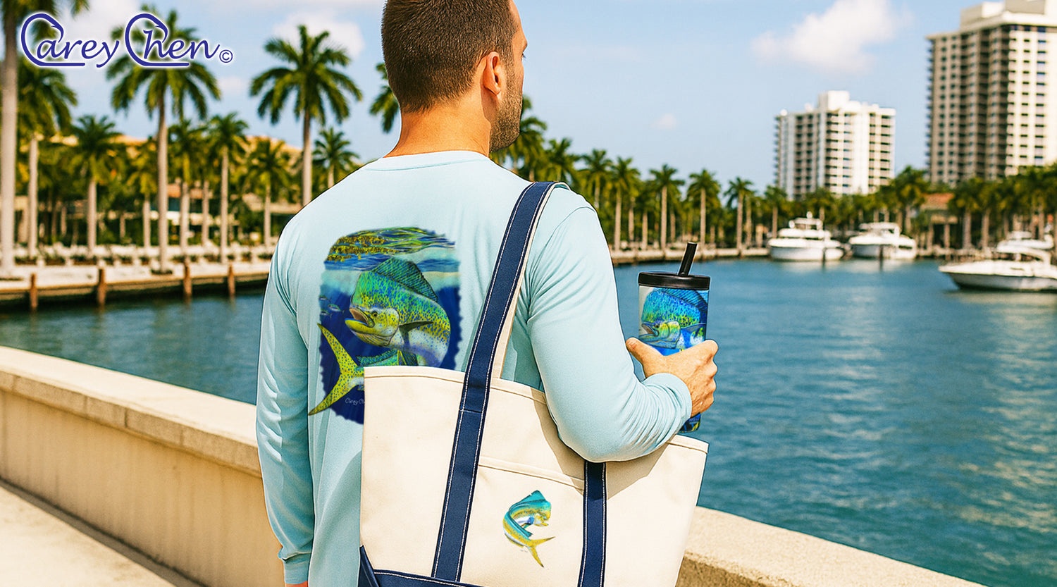 Mahi bring action and color to every offshore adventure.