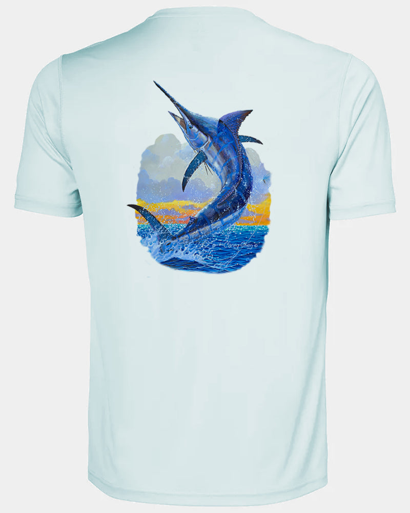 Men's Sunset Hookup Short Sleeve Dri Fit Shirt