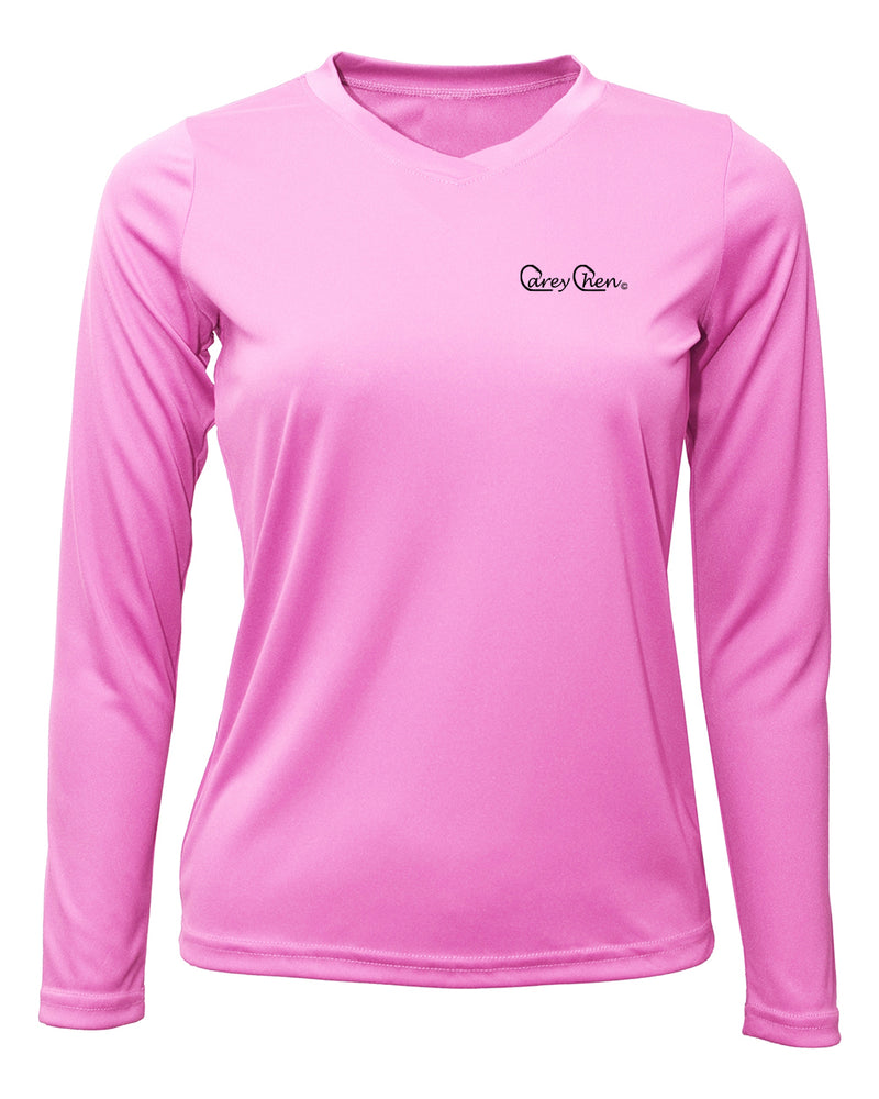 Women's Long Sleeve V-Neck Shirt - Bass