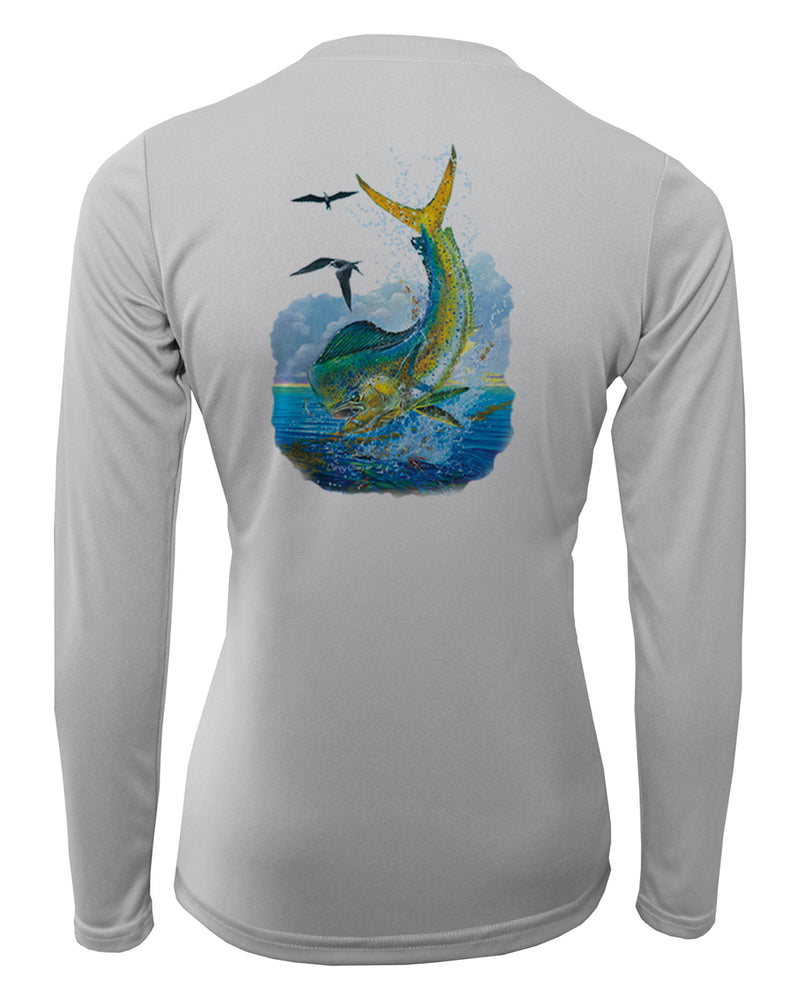 Women's Long Sleeve V-Neck Shirt - Tightliner