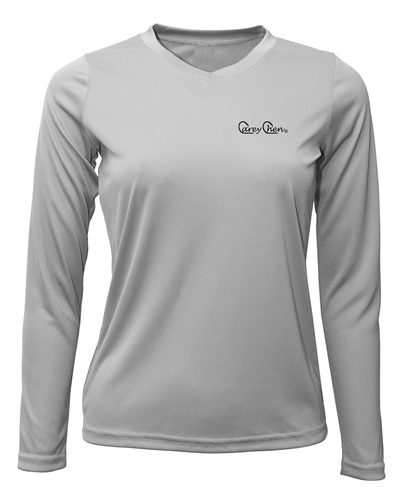 Women's Long Sleeve V-Neck Shirt - Bass