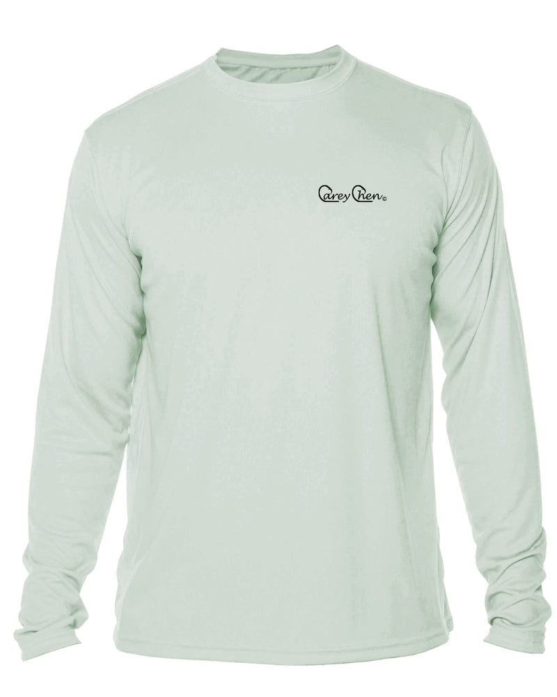 Men's 'Sailfish Leap' Long Sleeve Dri-Fit Shirt