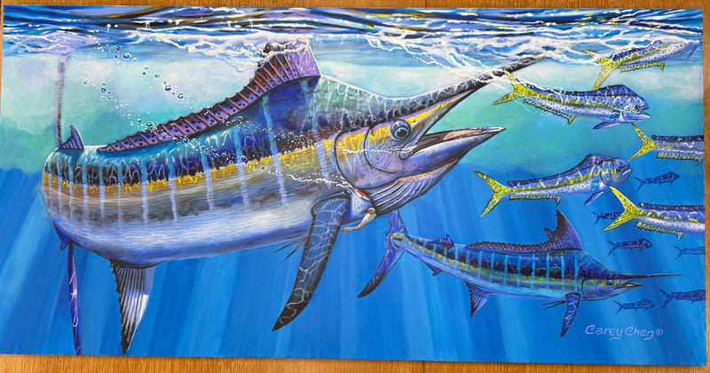Marlins Maker - Original Painting