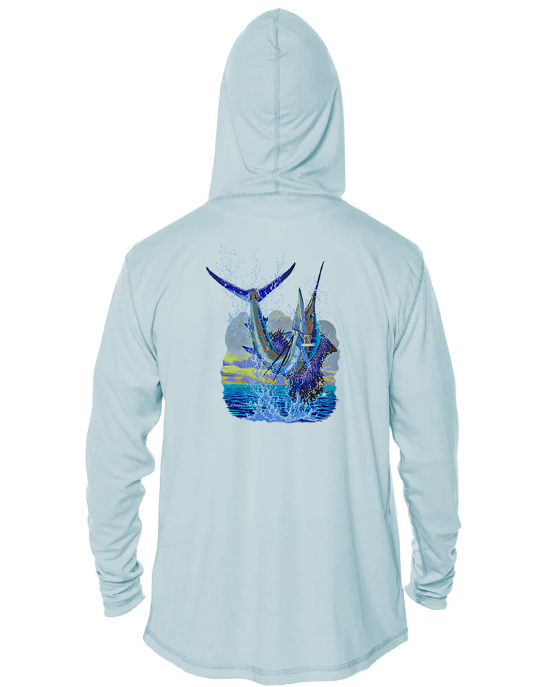Hooded Dri Fit Shirt • Sailfish Leap