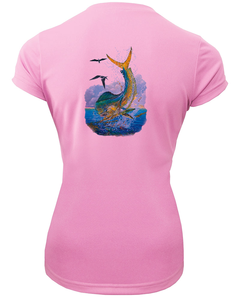 Women's Short Sleeve 'Tightliner' V-Neck Shirt