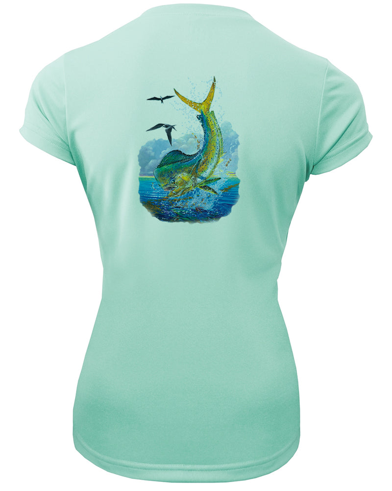 Women's Short Sleeve 'Tightliner' V-Neck Shirt