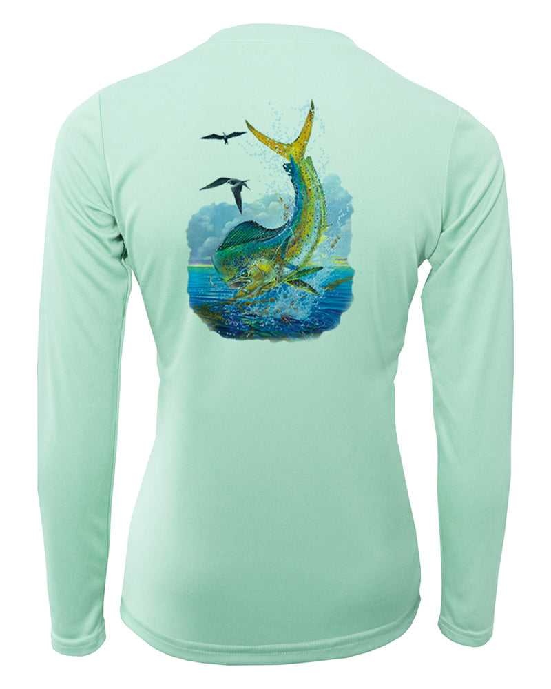 Women's Long Sleeve V-Neck Shirt - Tightliner